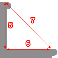 Stair Tread Measurement Example