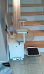 Chaquico family stair lift in Scott's Bottom, Wyoming