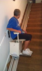 Gunnarsonn family stair lift in Minnesota