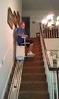 Gunnarsonn family stairlift in Minnesota