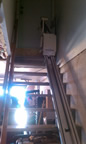 Roeslin family stair lift, Santa Fe NM