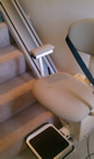 Roeslin family stair lift, Santa Fe NM