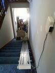 Sutton family stair chair, Brooks GA