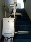 Sutton family stair liftchair, Brooks GA